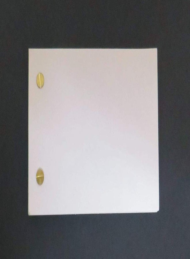 IMPRINT 2.5x4.5 inches (Small) Blank Flip Book with 2 Holes - 70 Sheets, 120 GSM Thick, Suitable for Drawing, Sketching, Drawing Paper Animation with 2 Added Screw Bolts (Pack of 3) - Image 5